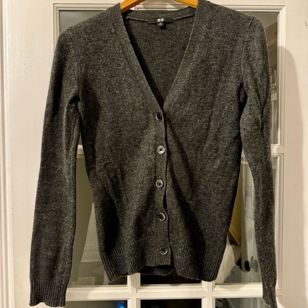 Uniqlo Blended Wool Cardigan